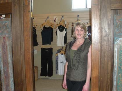 Staff photo Get your Prana on at Renee Wiggs’ new retail space located inside Energy Fitness Studio on the Plaza.