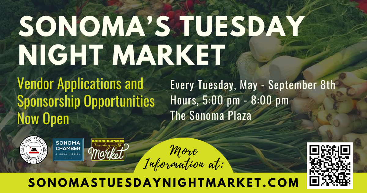 Vendor Applications and Sponsorship Opportunities Open for 2026 Tuesday Night Market
