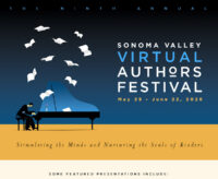The Sonoma Valley Virtual Authors Festival is Available Now–June 22!