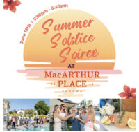 Sonoma Summer Solstice Soirée at MacArthur Place June 18