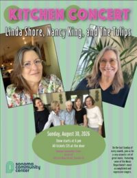 Kitchen Concert at the Community Center August 30
